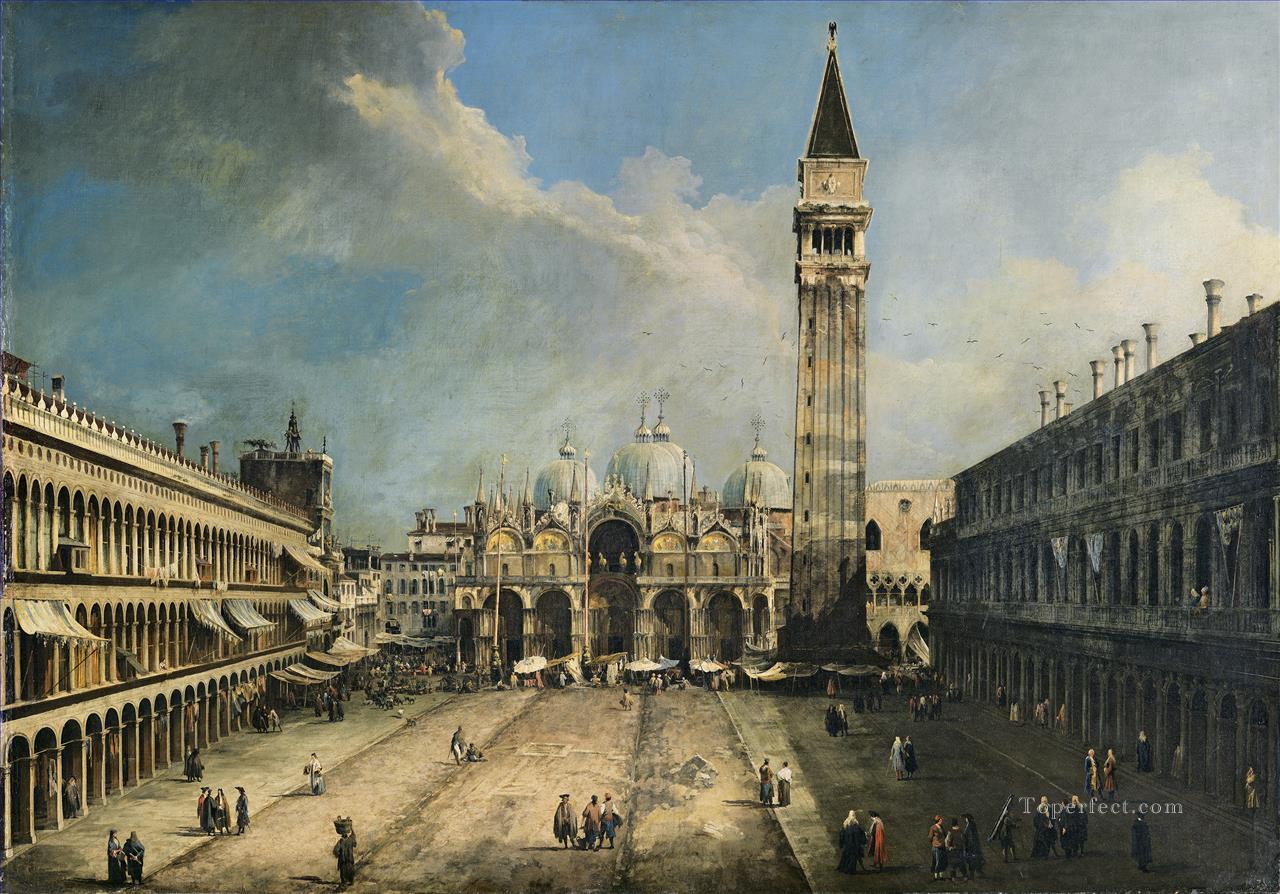 CANALETTO Piazza San Marco Canaletto Oil Paintings